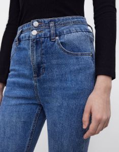 Slit Hem Flare Jeans sold by Urban Revivo
