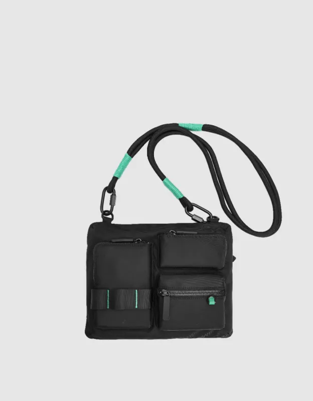 Multi-Pocket Crossbody Bag sold by Urban Revivo