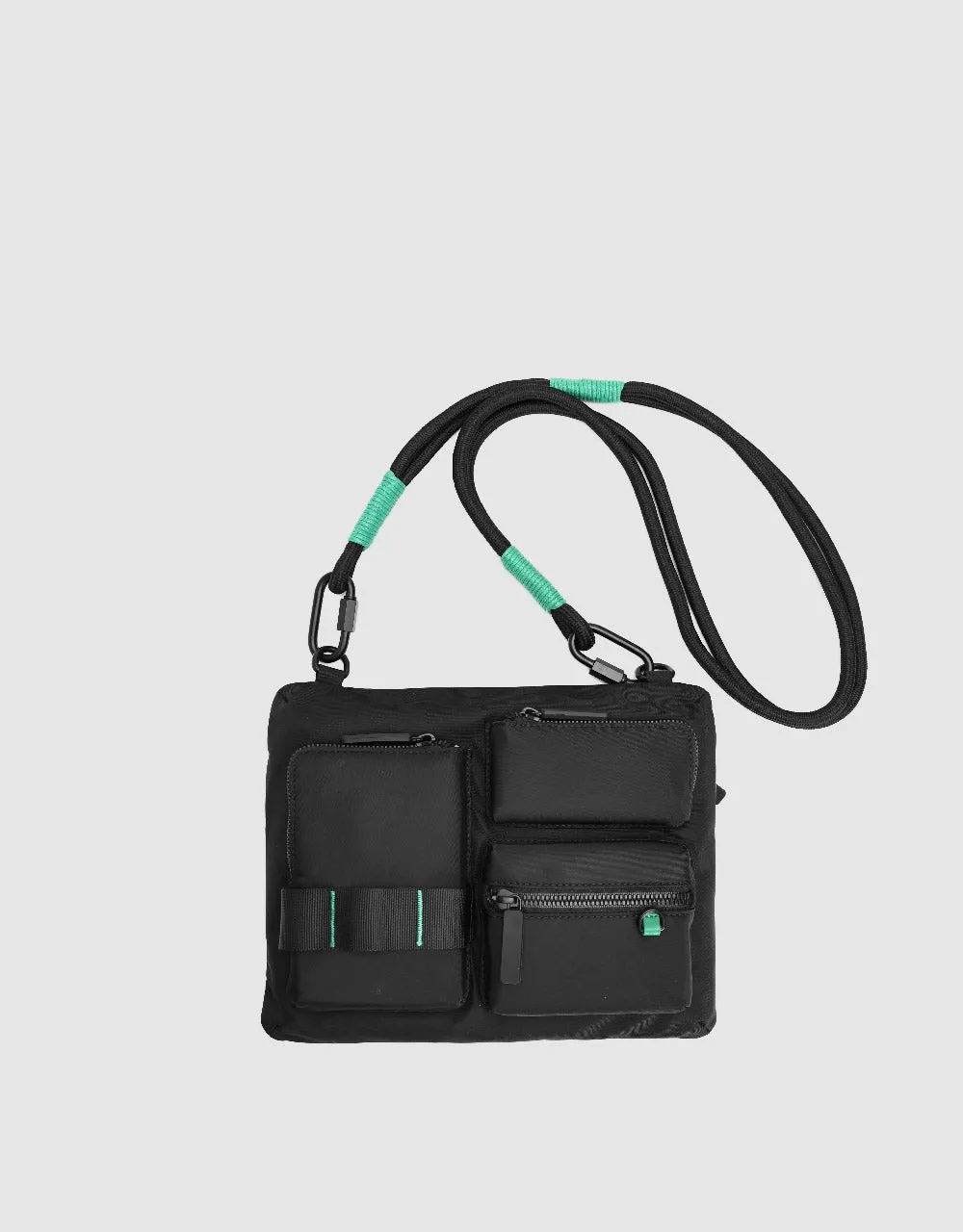 Multi-Pocket Crossbody Bag sold by Urban Revivo