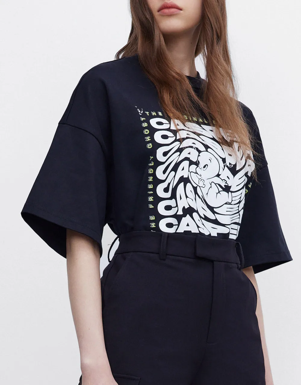 Casper Oversized T-Shirt sold by Urban Revivo product image thumbnail 5