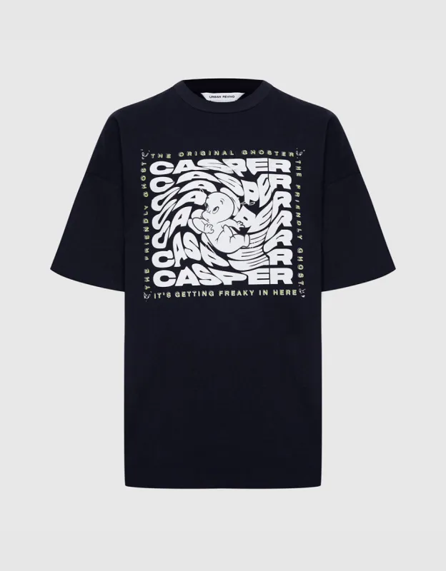 Casper Oversized T-Shirt sold by Urban Revivo