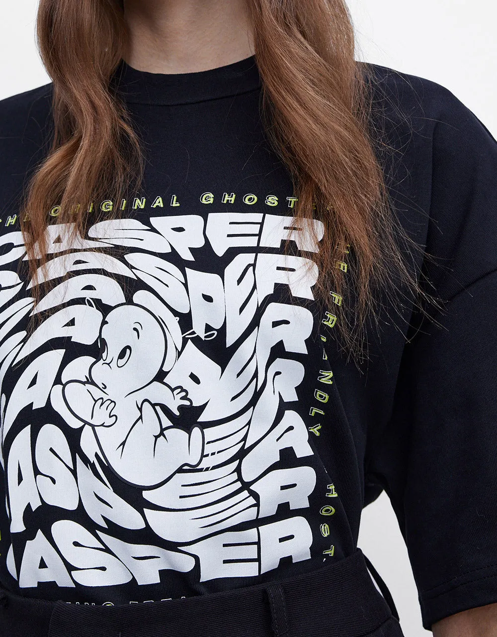 Casper Oversized T-Shirt sold by Urban Revivo product image thumbnail 3