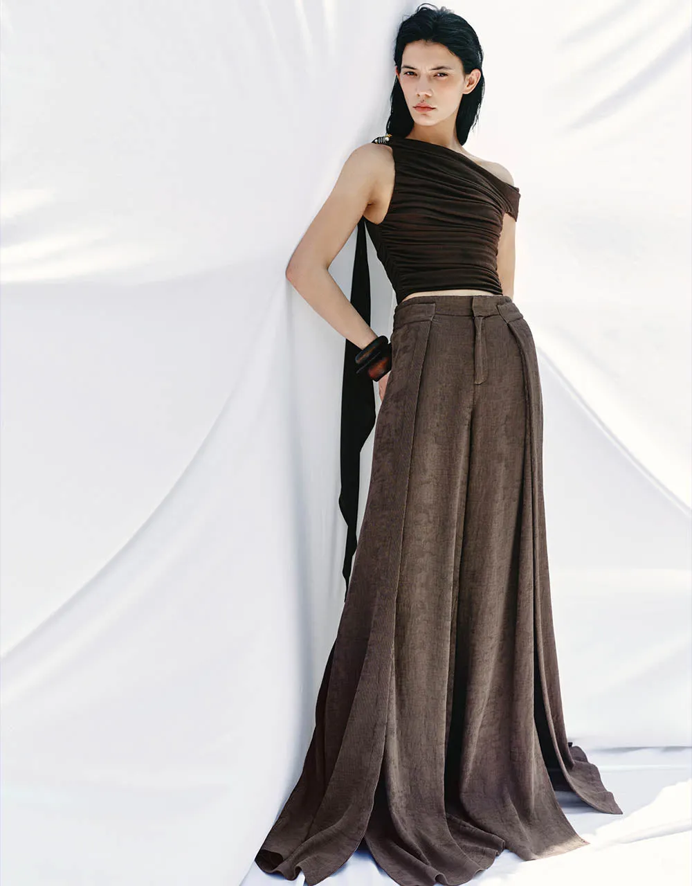 Wide-Leg Pants sold by Urban Revivo product image thumbnail 2