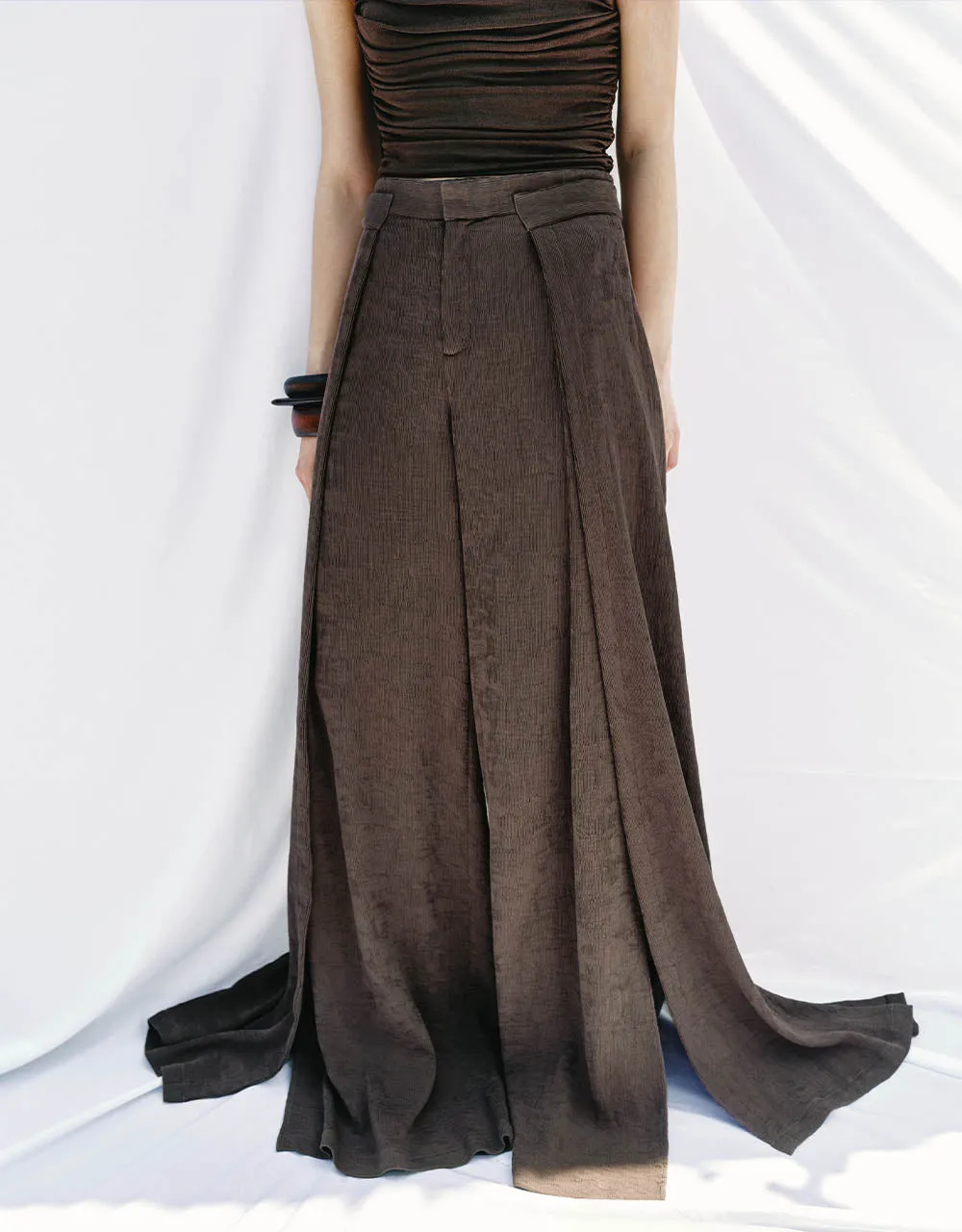 Wide-Leg Pants sold by Urban Revivo product image thumbnail 5