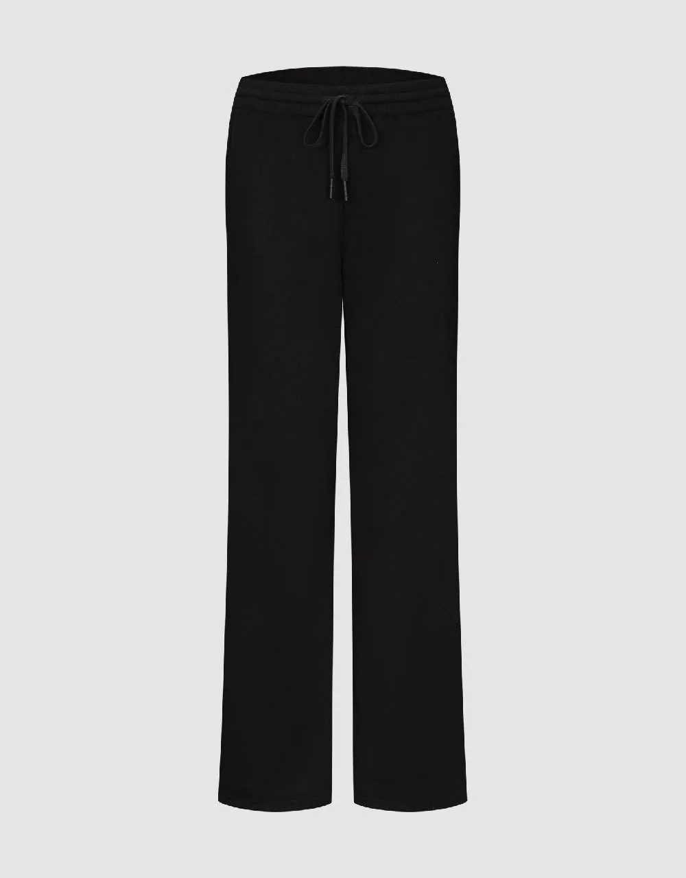 Drawsting Waist Knitted Wide-Leg Pants sold by Urban Revivo