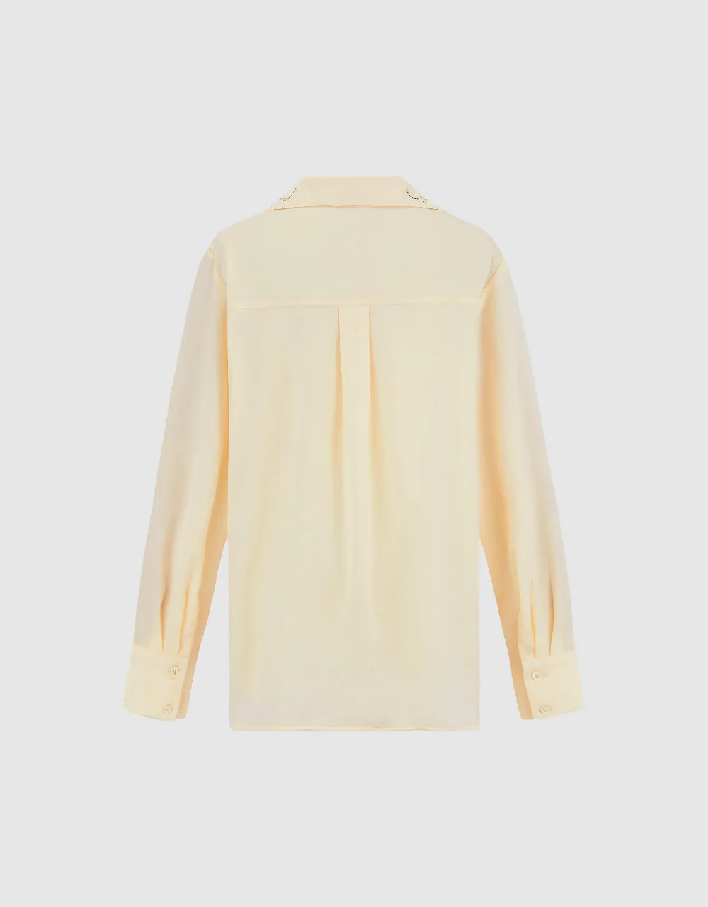 Collared Neck Straight Shirt sold by Urban Revivo product image thumbnail 5