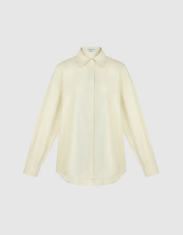 Loose Long Sleeve Shirt sold by Urban Revivo