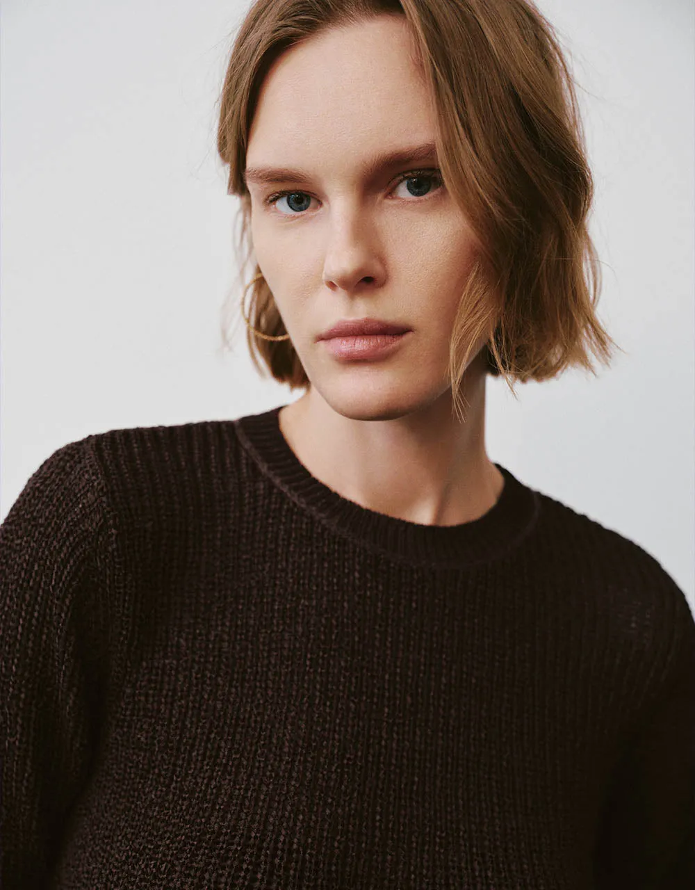 Crew Neck Straight Knitted T-Shirt sold by Urban Revivo product image thumbnail 4