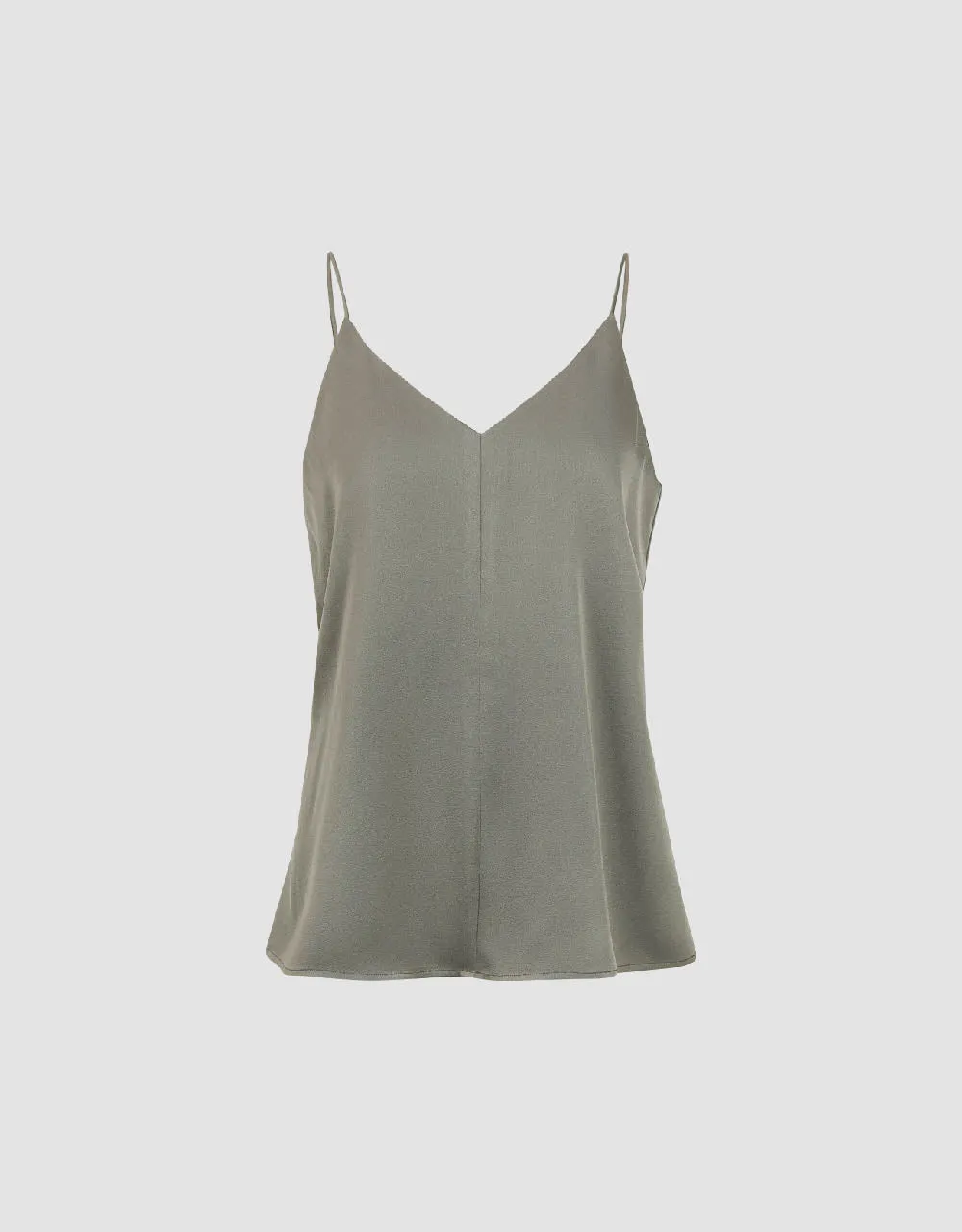 V-Neck Straight Cami Top sold by Urban Revivo product image thumbnail 2