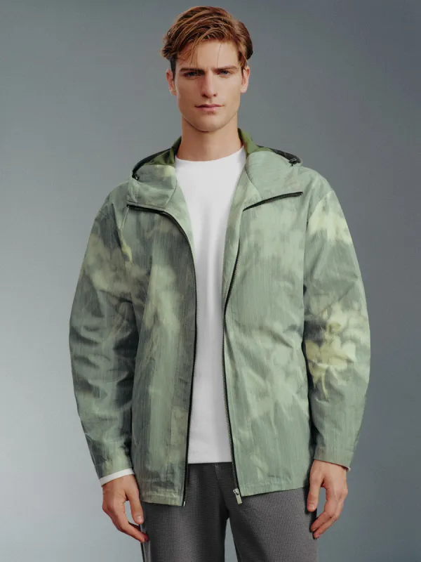Zipper Front Oversized Jacket sold by Urban Revivo