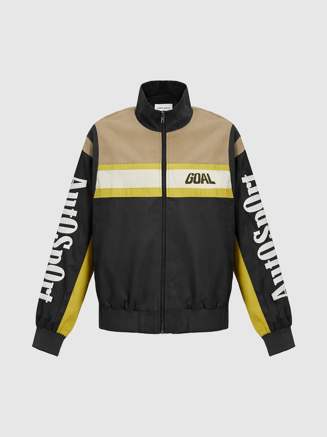 Zipper Front Oversized Jacket sold by Urban Revivo