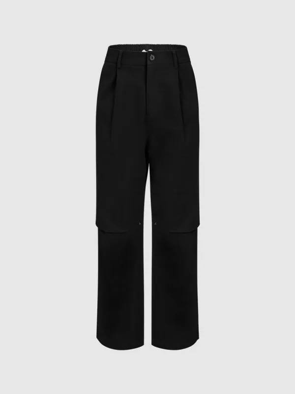 Loose Straight Pants sold by Urban Revivo