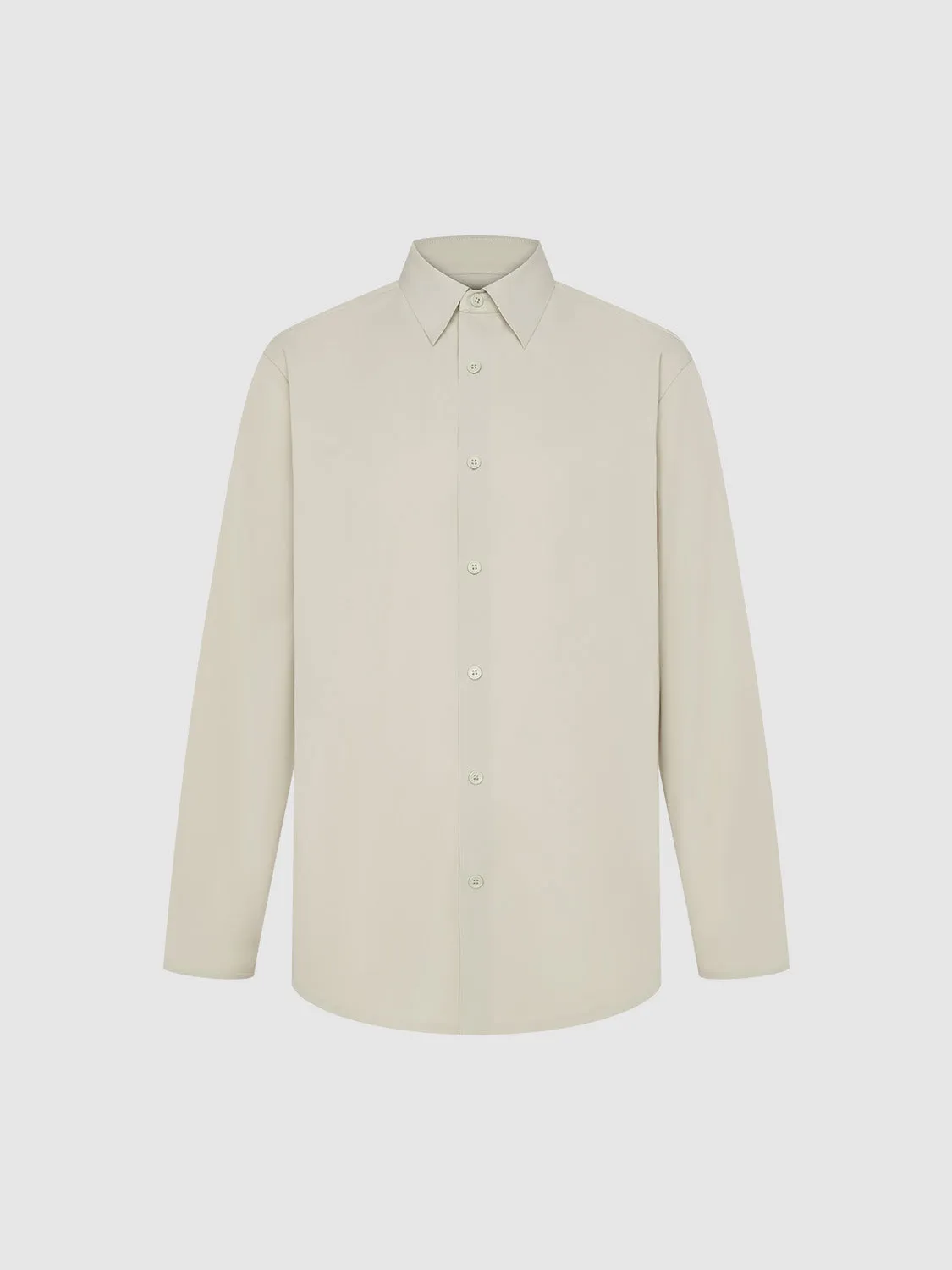 Button Up Straight Shirt sold by Urban Revivo product image thumbnail 3