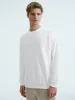 Crew Neck Straight Sweatshirt sold by Urban Revivo