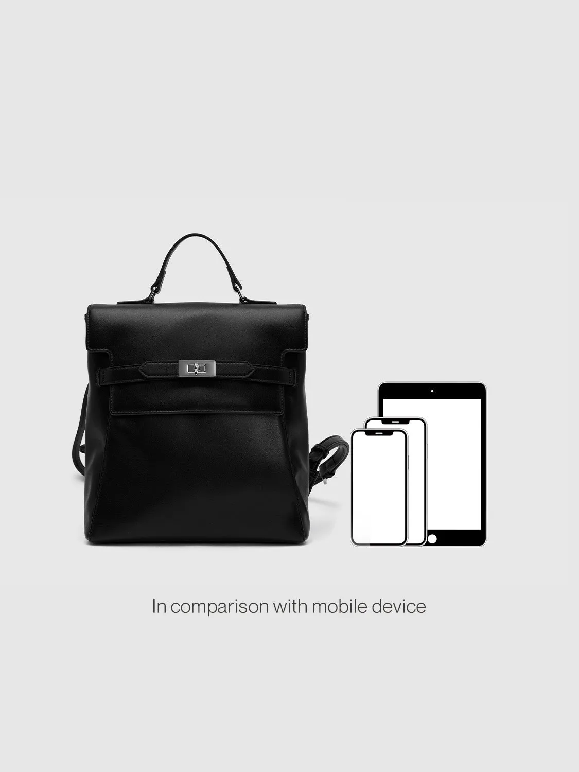 Vegan Leather Backpack sold by Urban Revivo product image thumbnail 2