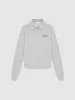 Zip Half Placket Oversized Sweatshirt sold by Urban Revivo