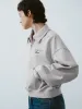 Zip Half Placket Oversized Sweatshirt sold by Urban Revivo