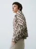 Checkered Button Up Lapel Shirt sold by Urban Revivo