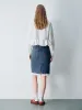 2 In 1 Mini Denim Skirt sold by Urban Revivo