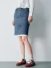 2 In 1 Mini Denim Skirt sold by Urban Revivo