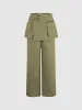 2 In 1 Wide-Leg Pants sold by Urban Revivo