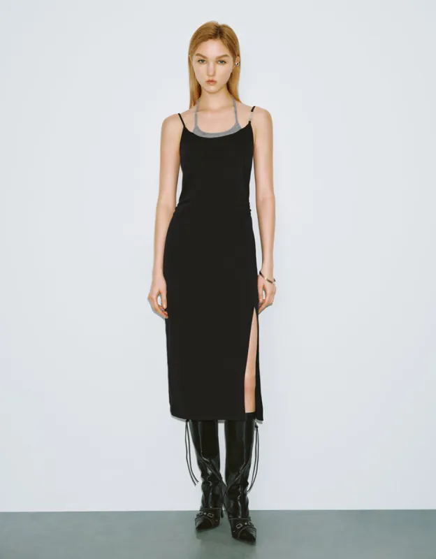 Halter Neck Skinny Dress sold by Urban Revivo