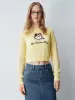 Pixel Cat Printed Knitted T-Shirt sold by Urban Revivo