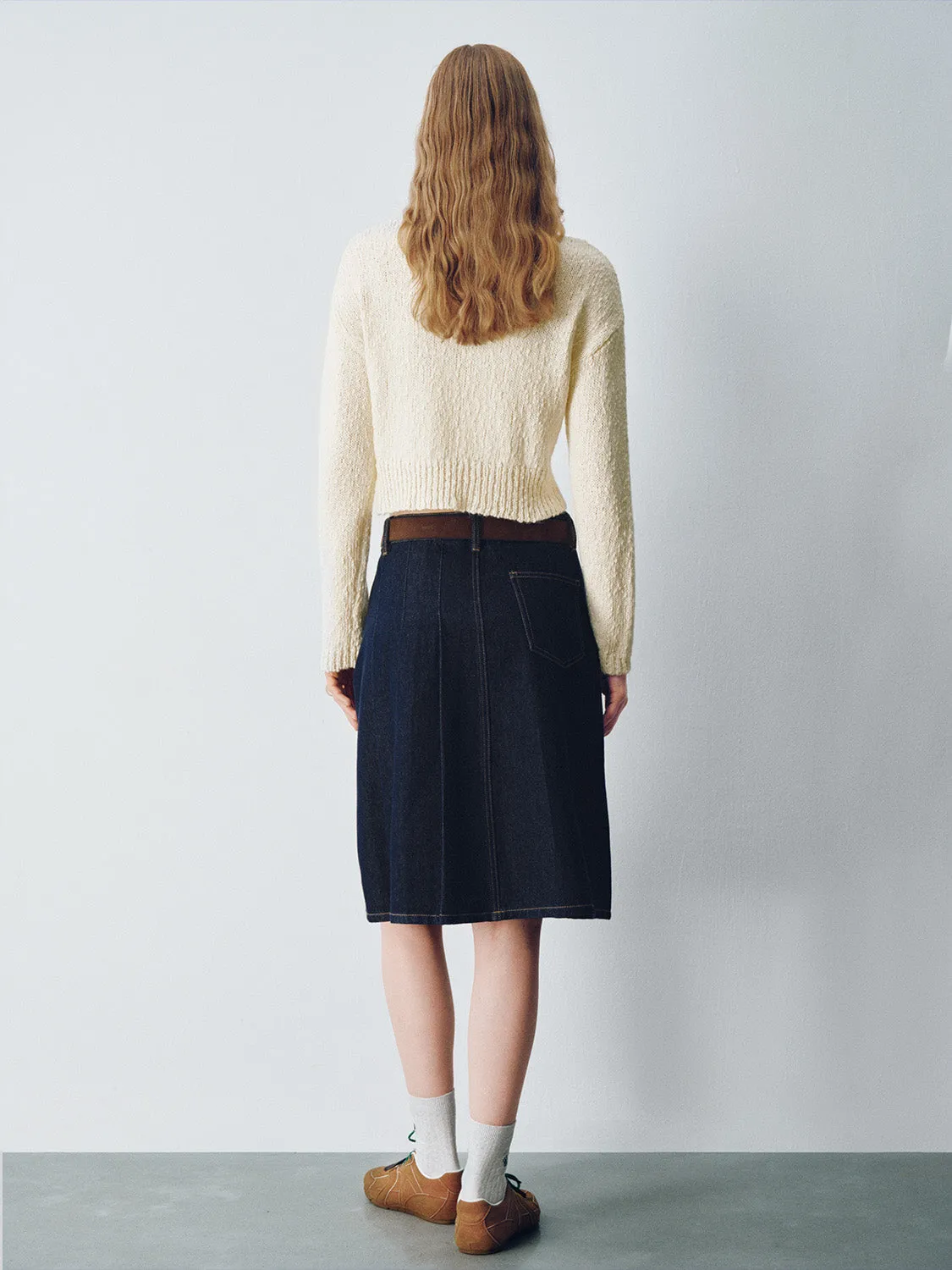 Crew Neck Knitted T-Shirt sold by Urban Revivo product image thumbnail 4