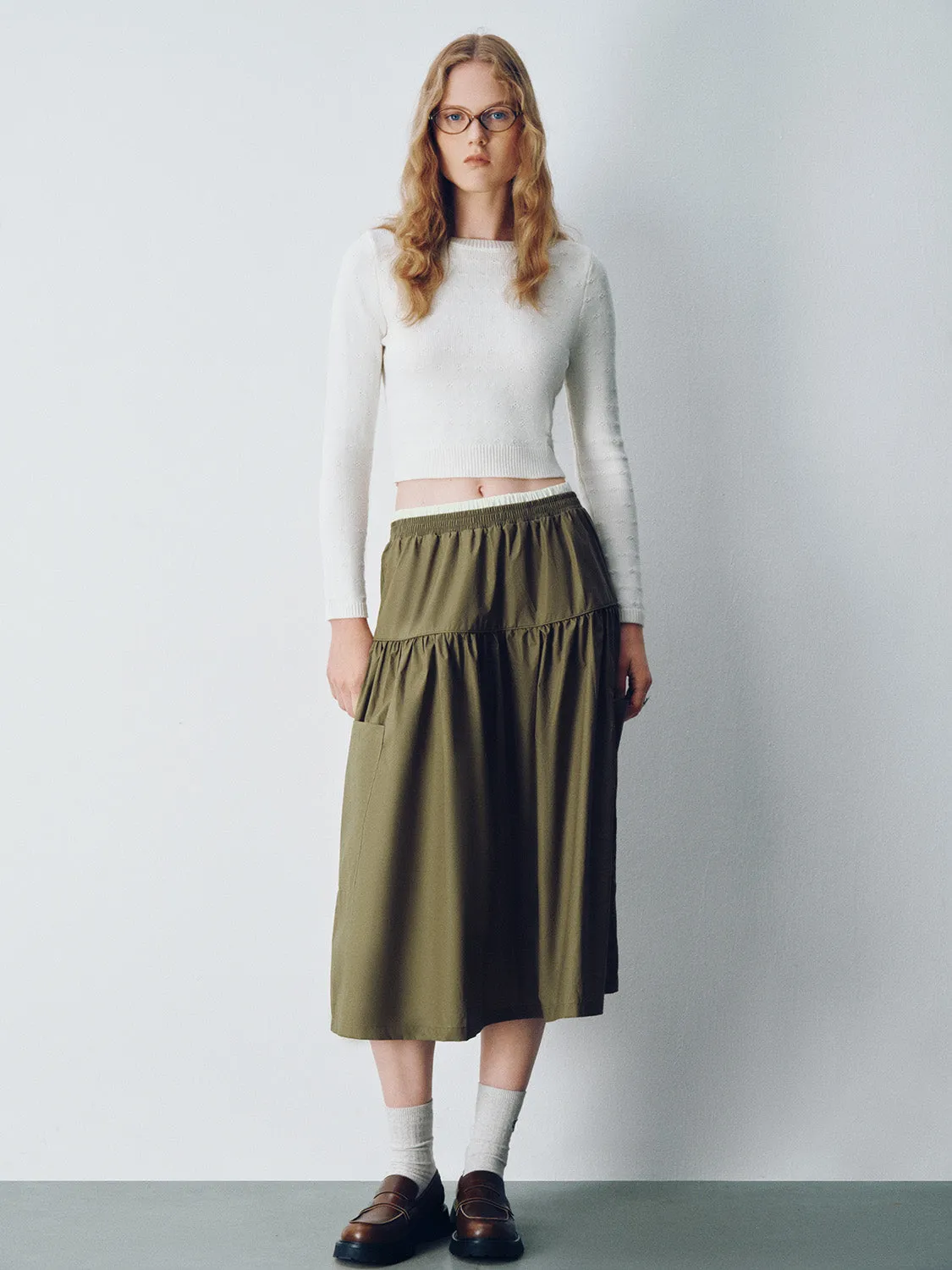 Crew Neck Knitted T-Shirt sold by Urban Revivo product image thumbnail 5