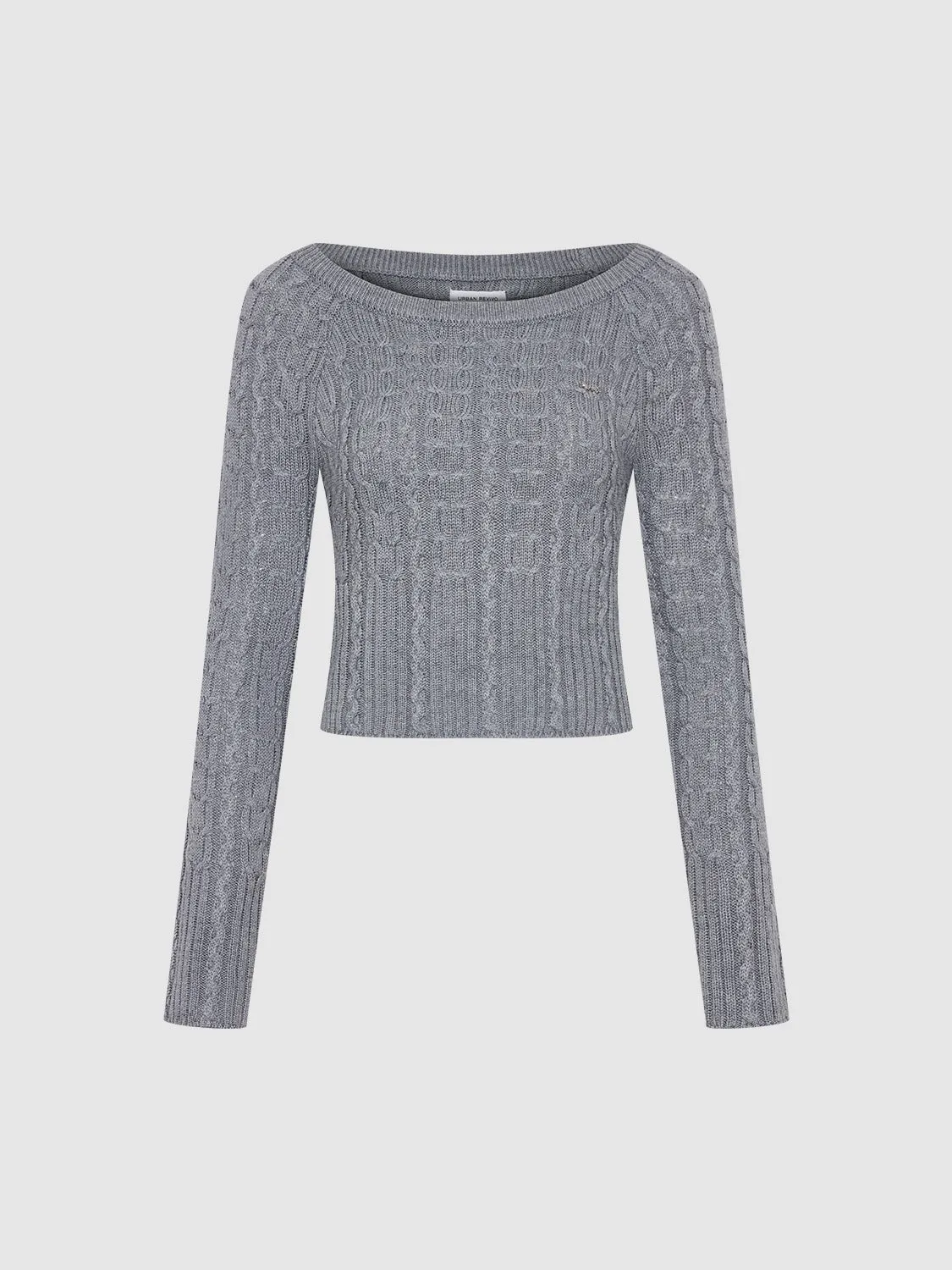 Crew Neck Skinny Knitted T-Shirt sold by Urban Revivo product image thumbnail 2