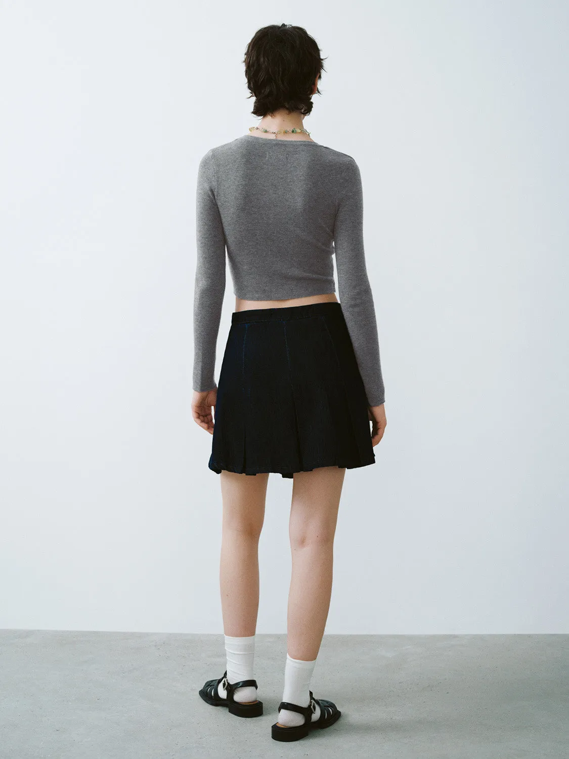 2 In 1 Skinny Knitted T-Shirt sold by Urban Revivo product image thumbnail 4