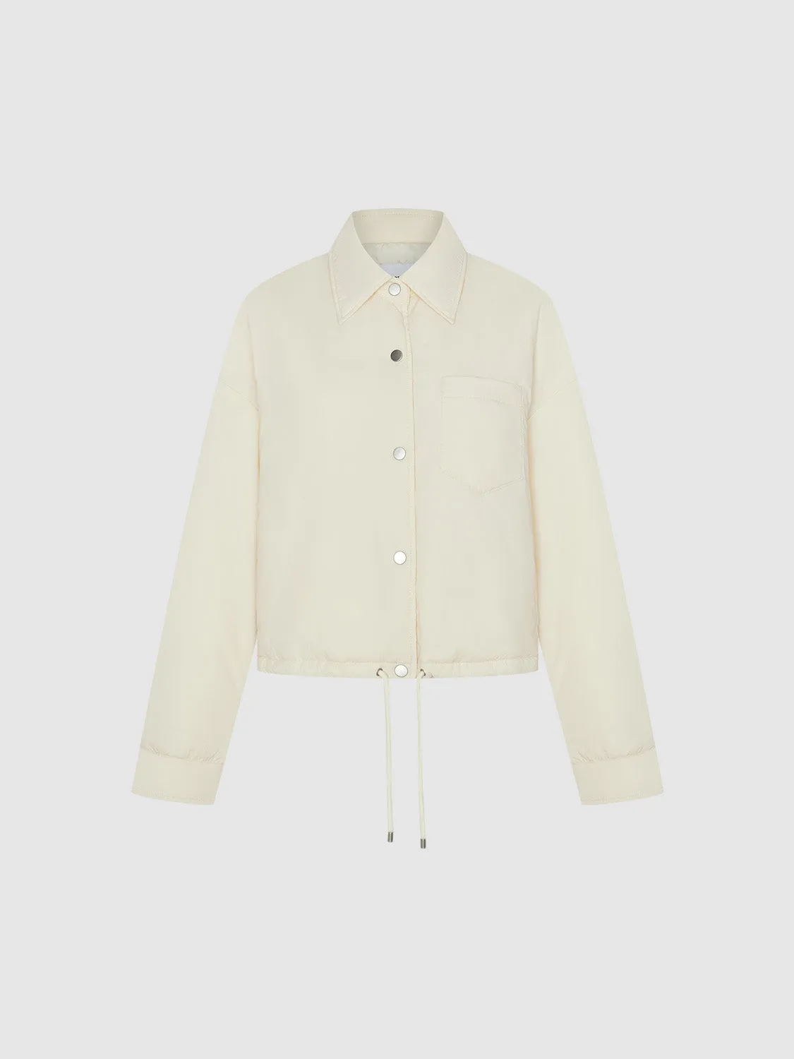 Press Button Loose Padded Coat sold by Urban Revivo product image thumbnail 2