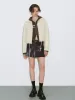 Press Button Loose Padded Coat sold by Urban Revivo