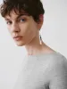 Boat Neck Skinny T-Shirt sold by Urban Revivo