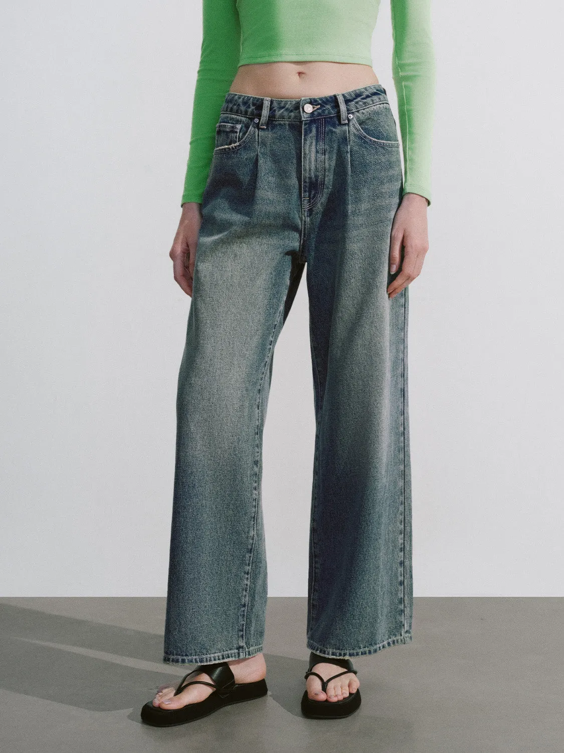 Wide-Leg Jeans sold by Urban Revivo product image thumbnail 2