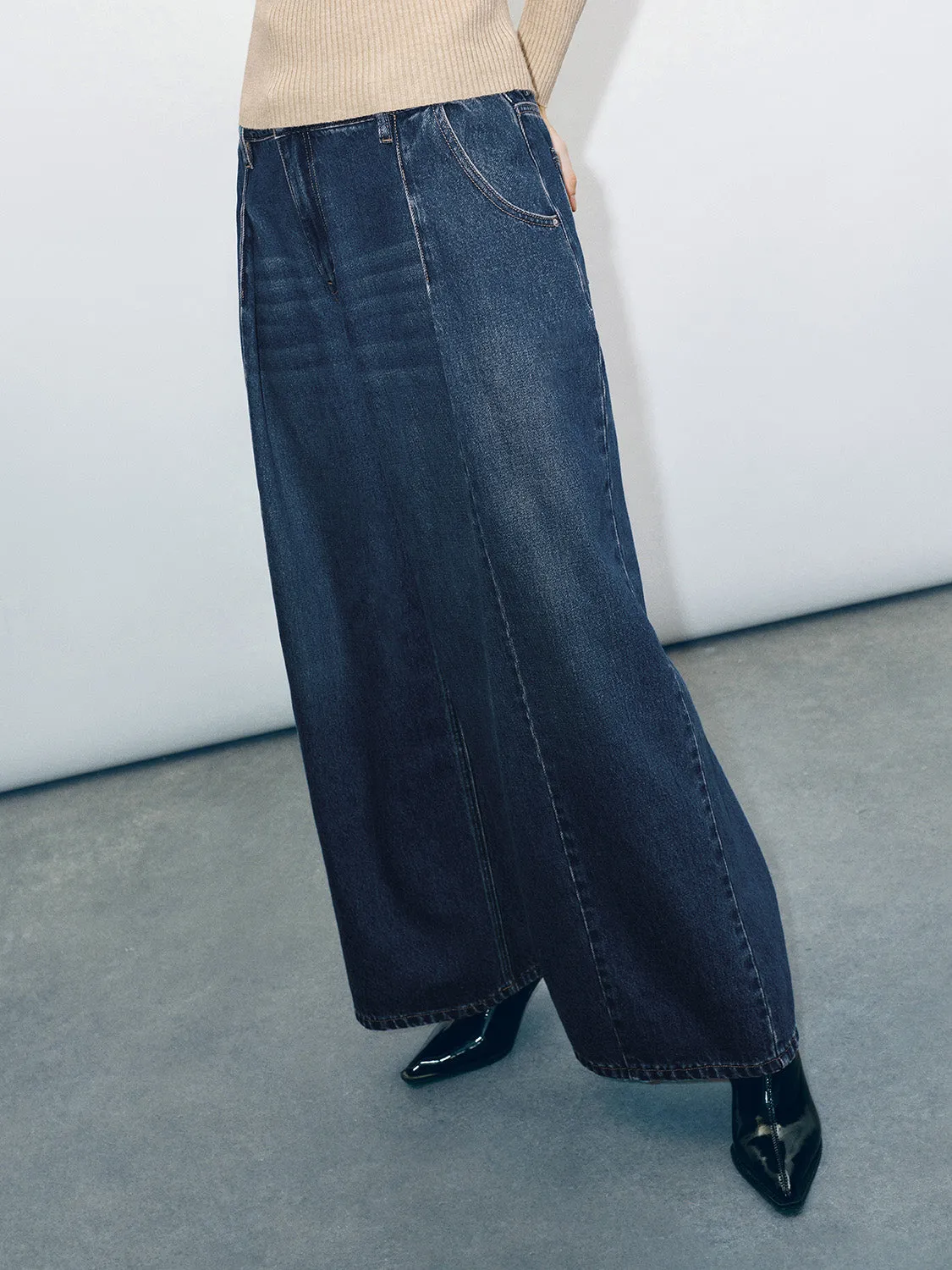 Wide-Leg Jeans sold by Urban Revivo product image thumbnail 3