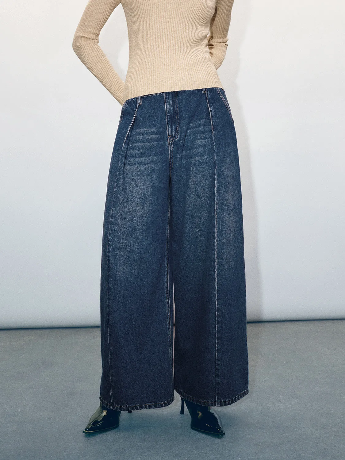 Wide-Leg Jeans sold by Urban Revivo product image thumbnail 2