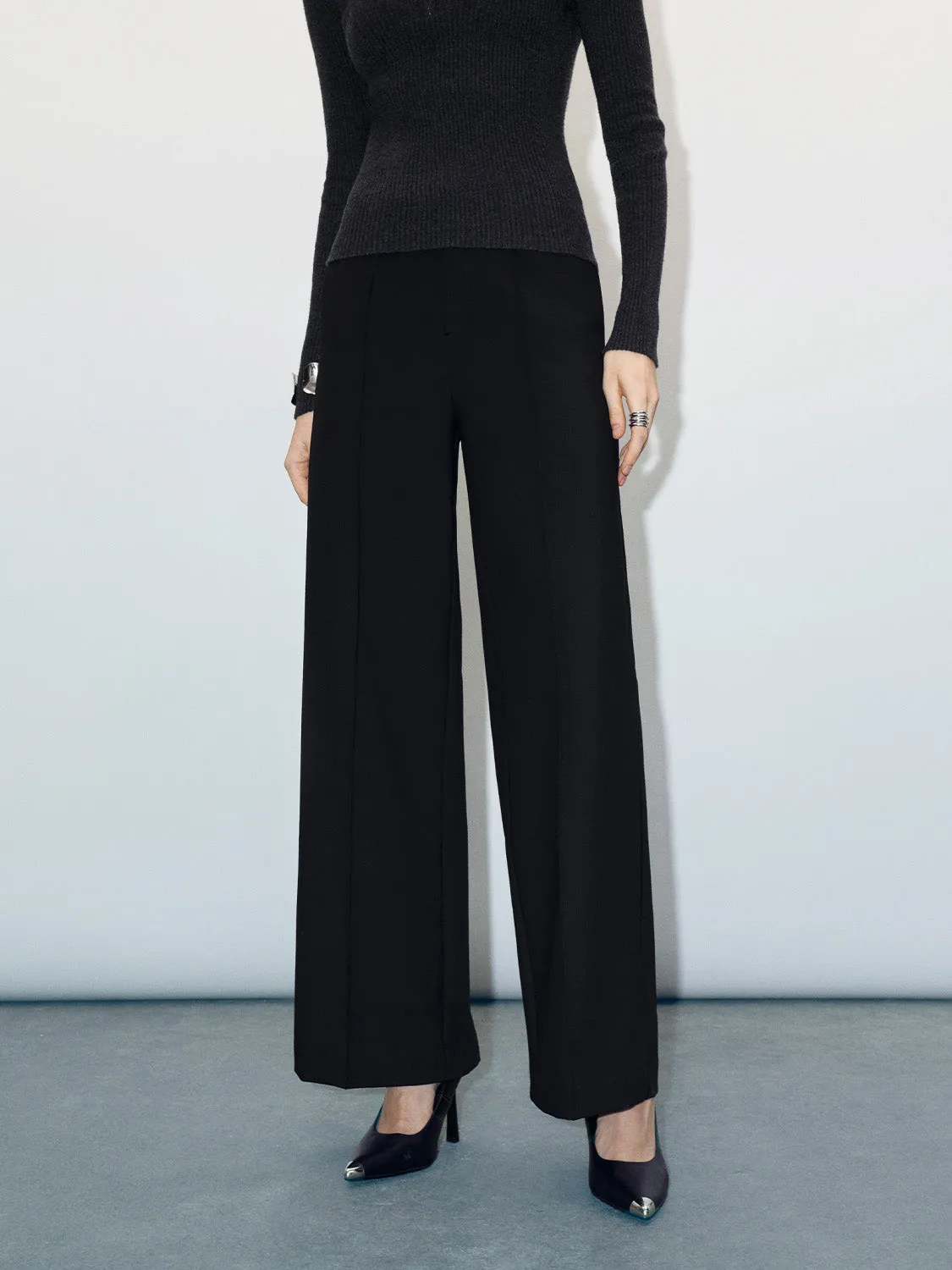 Wide-Leg Pants sold by Urban Revivo product image thumbnail 2
