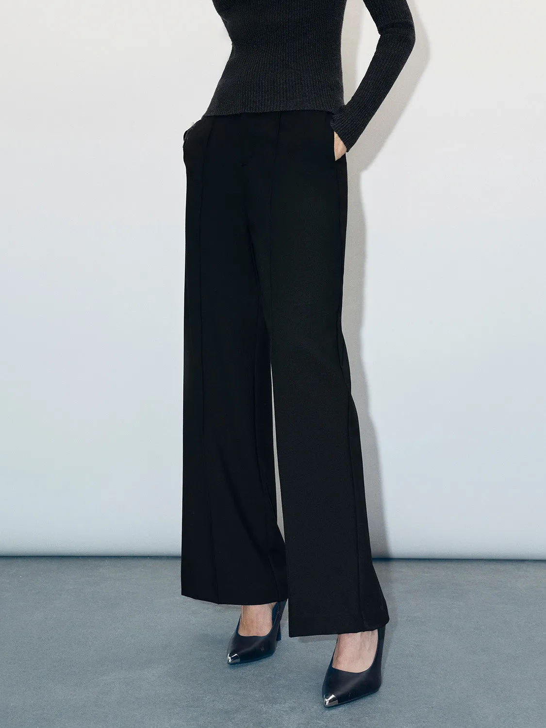 Wide-Leg Pants sold by Urban Revivo product image thumbnail 3