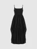 Square-cut Collar A-Line Cami Dress sold by Urban Revivo