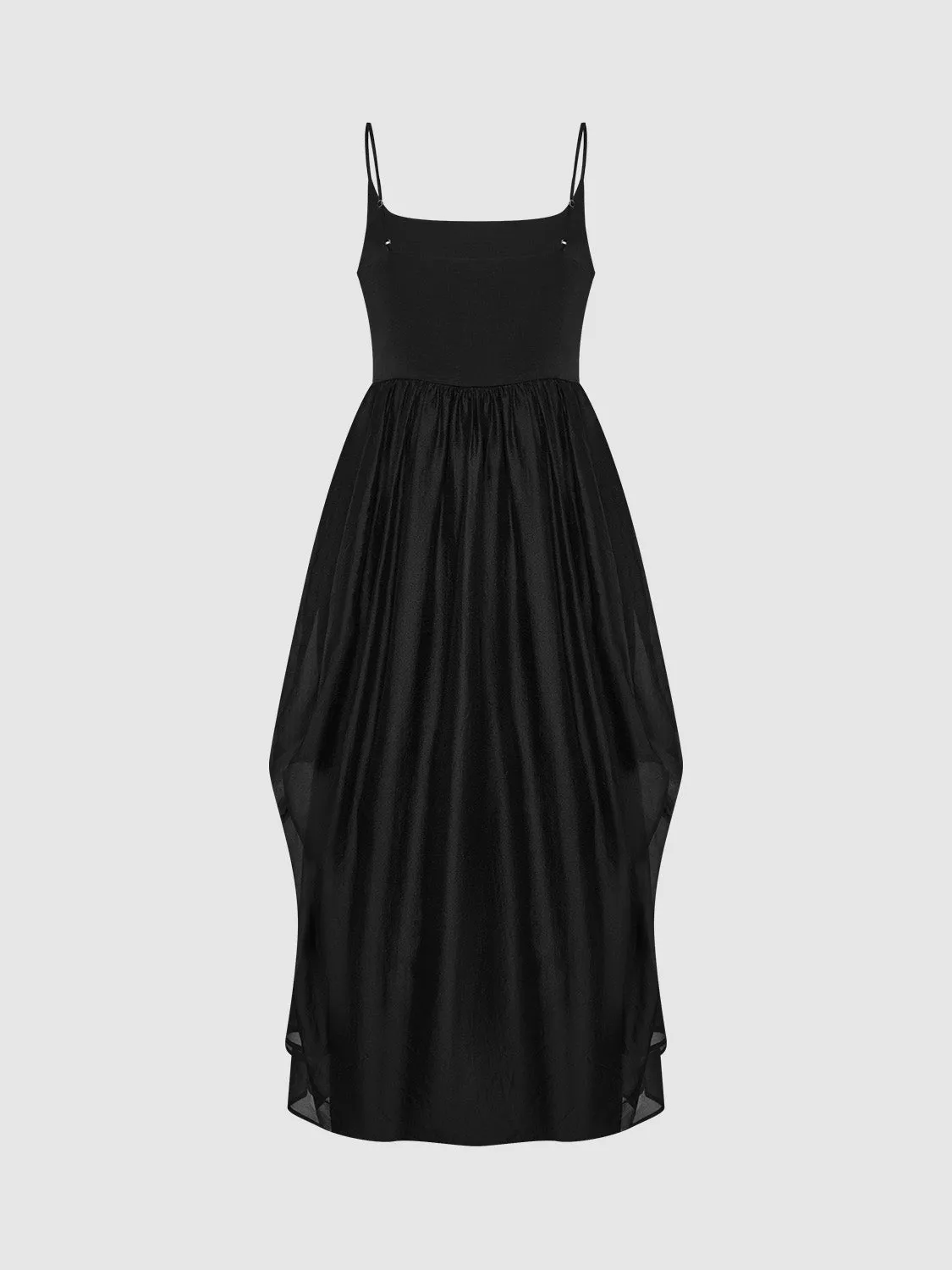 Square-cut Collar A-Line Cami Dress sold by Urban Revivo product image thumbnail 2