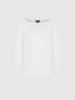 Crew Neck Loose Knitted T-Shirt sold by Urban Revivo