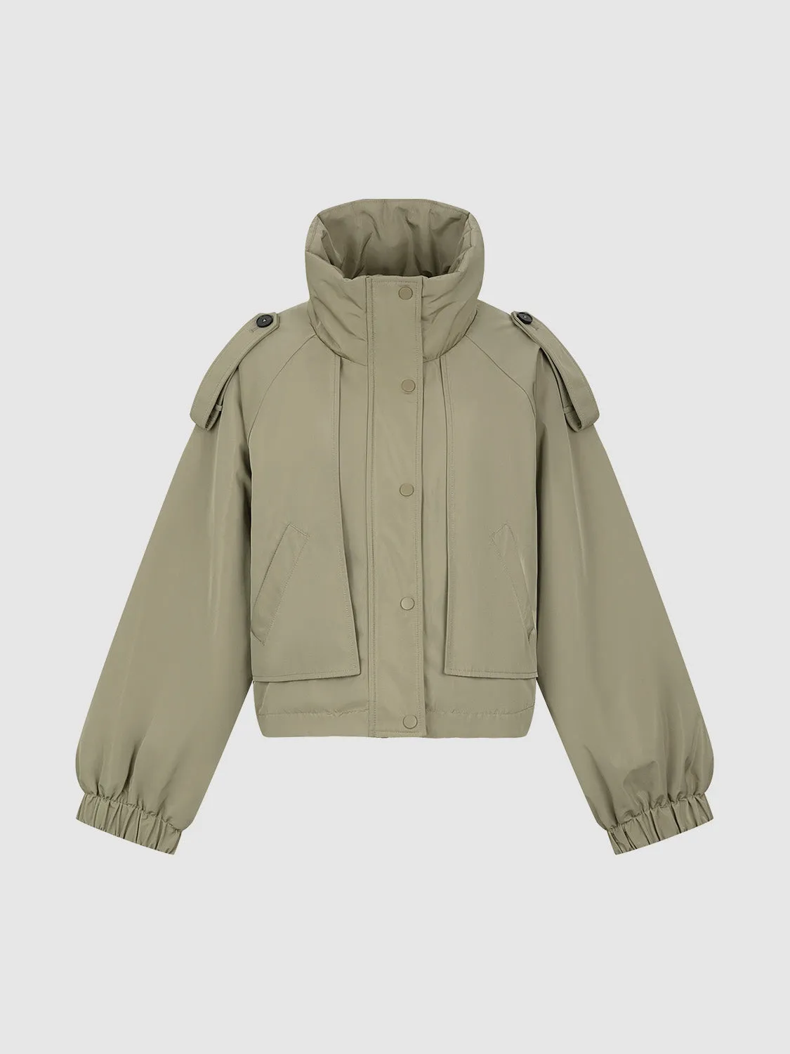 Loose Straigt Padded Coat sold by Urban Revivo product image thumbnail 2