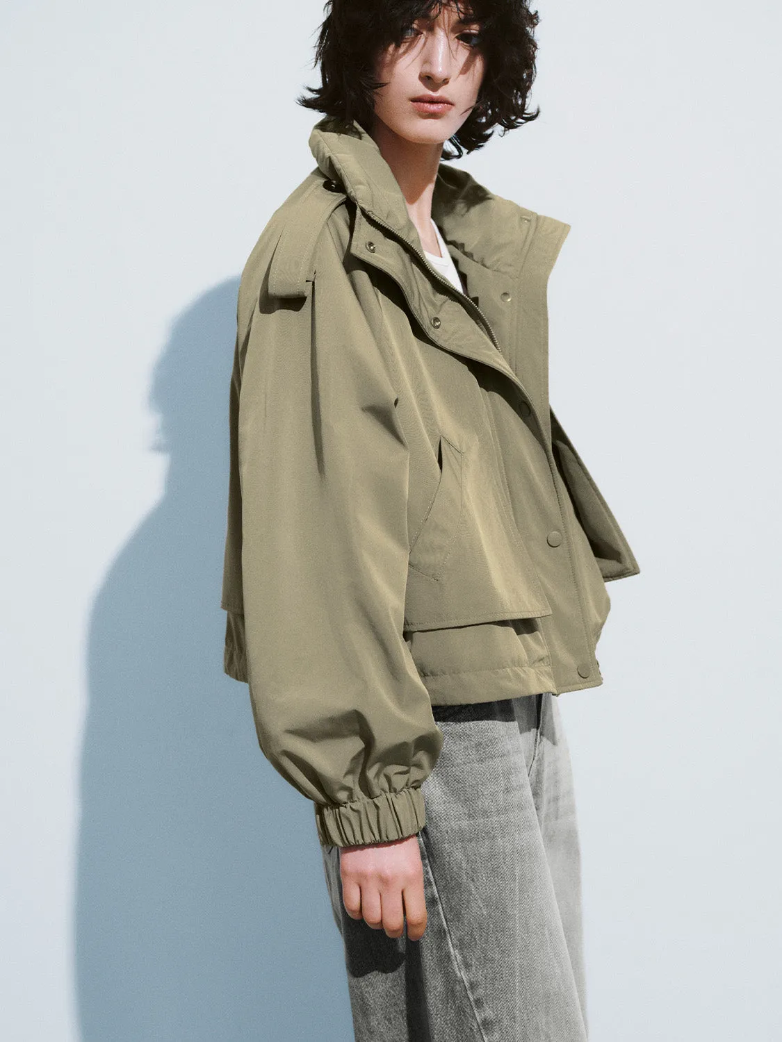 Loose Straigt Padded Coat sold by Urban Revivo product image thumbnail 3