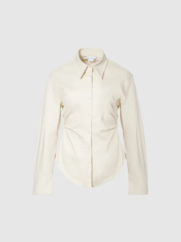 Button Up Straight Shirt sold by Urban Revivo