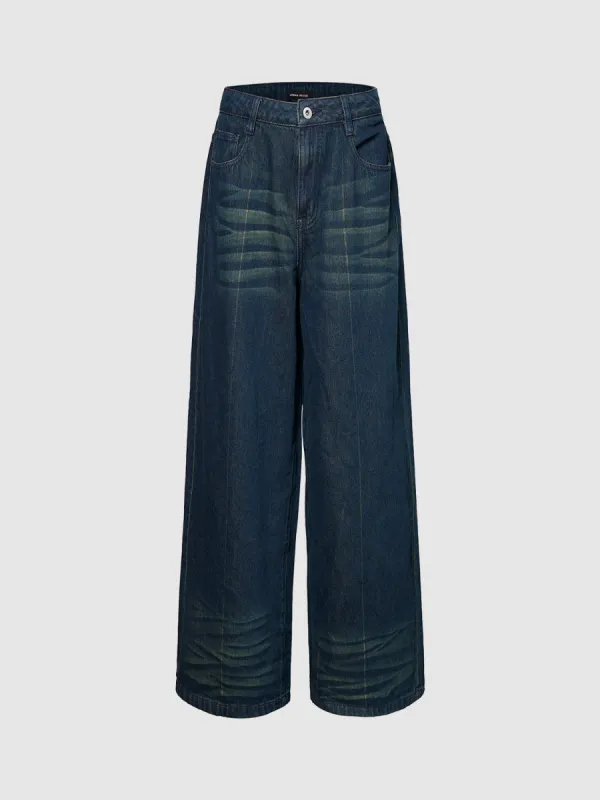 Wide-Leg Jeans sold by Urban Revivo