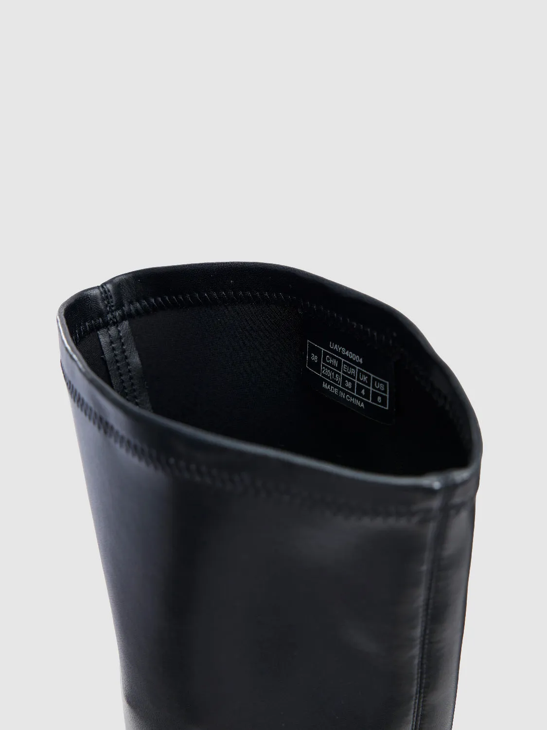 Round Toe Over The Knee Boots sold by Urban Revivo product image thumbnail 5