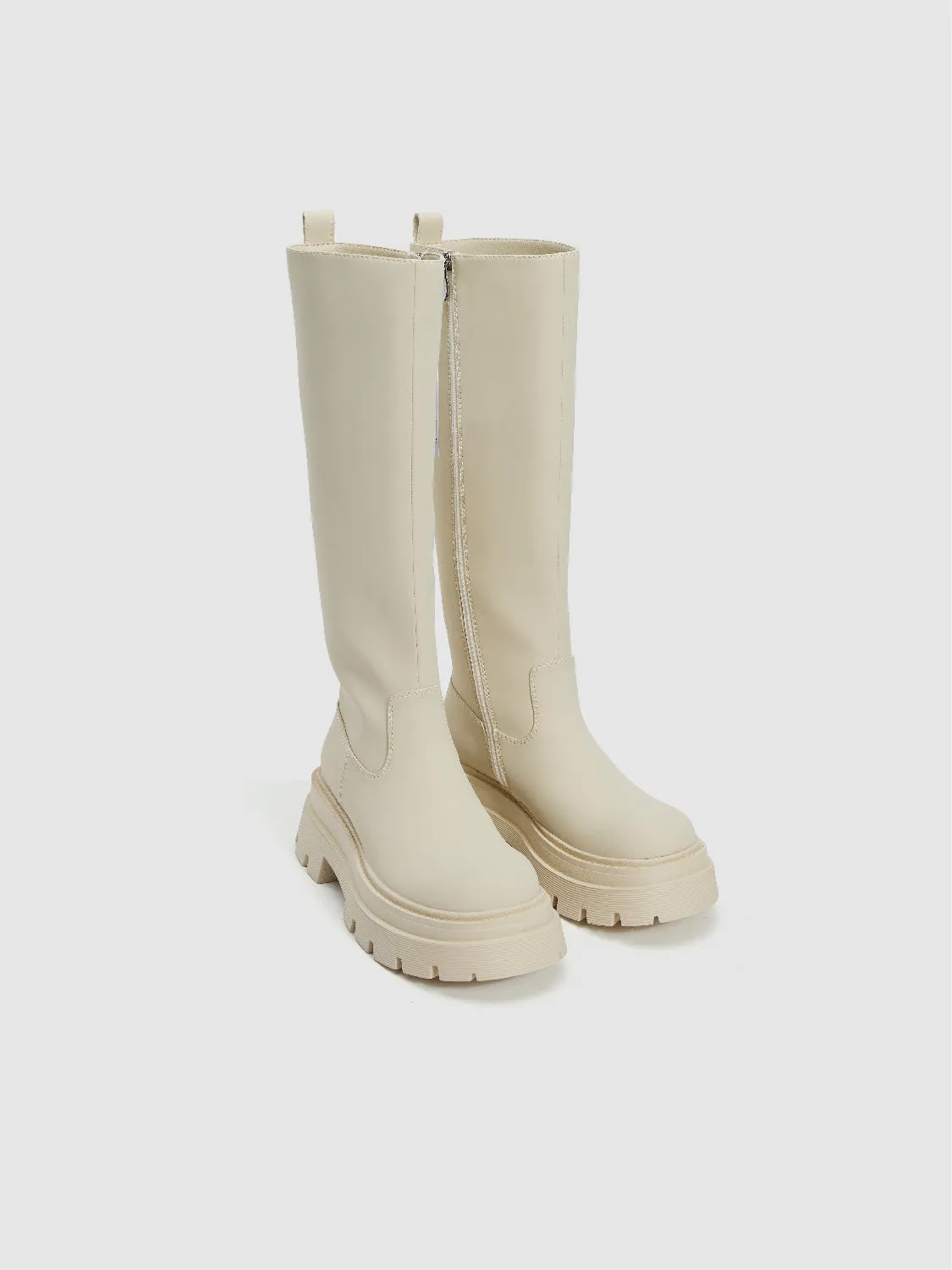 Round Toe Knee Boots sold by Urban Revivo