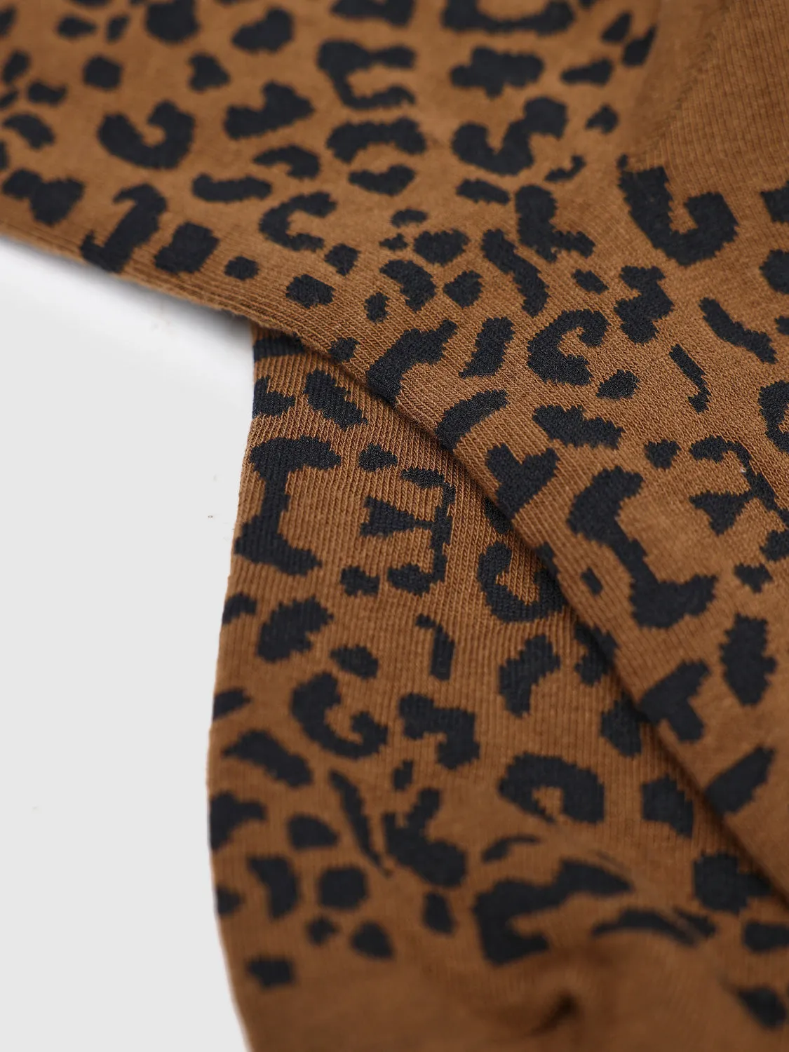 Leopard Printed Bow Décor Mid-Length Socks sold by Urban Revivo product image thumbnail 5