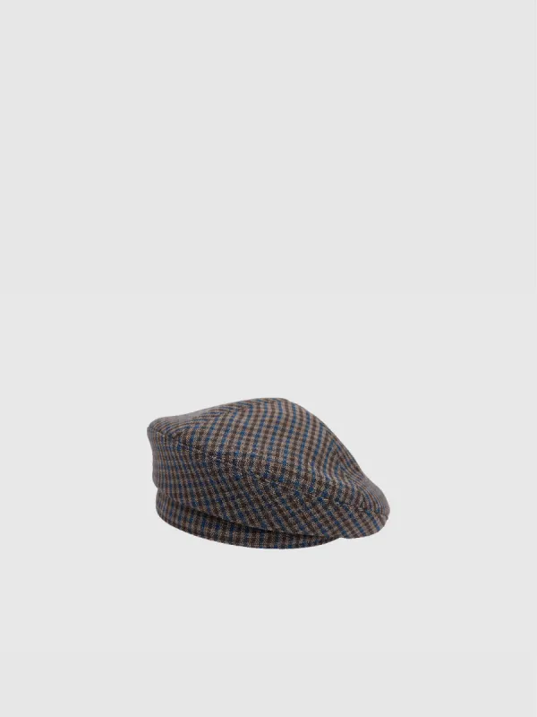 Retro Plaid Beret sold by Urban Revivo